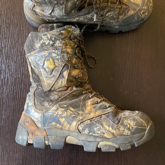 Danner Kesstrel goretex hunting boot size 12D in Mossy Oak breakup Camo. - Picture 3 of 6